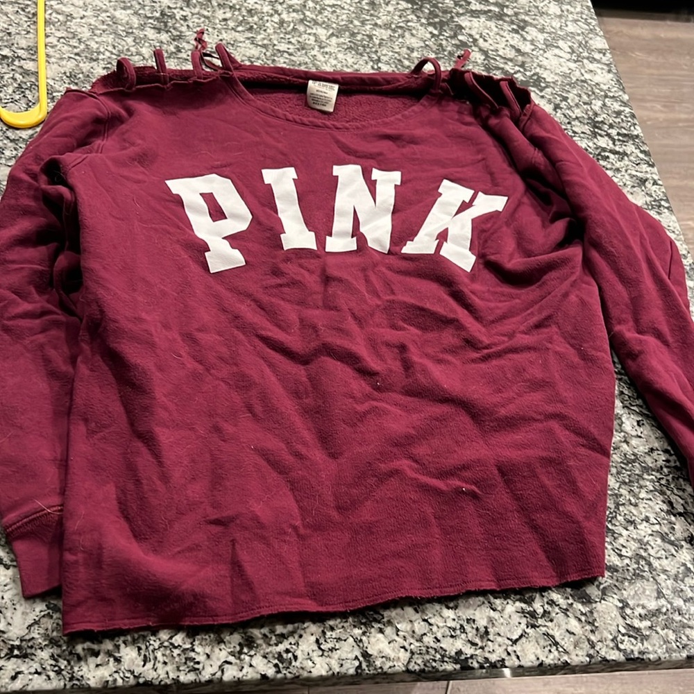 Pink sweatshirt